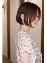ルーシー ヘアデザインワークス(Lucy Hair Design Works) サロンワーク×ショートボブ