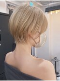 髪質改善レイヤーボブショートカット表参道レイヤーカット ボブ