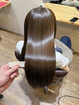 リーアイ(R-ee-i)&nbsp;艶髪ロングブリーチなしミルクティカラー