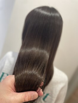 リノバイアクネ(lino by ACNE)の写真/【話題のTOKIOトリートメント導入★】諦めかけていたダメージ毛の悩みを解決！髪本来の艶やかさに♪