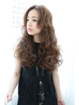 フェリシータ 緑地公園店(felicita) 外国人風センターパート☆彡エアリーロング