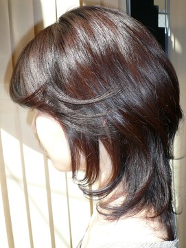 ヘアーフェイヴァリット(Hair Favorite) ウルフカットでも柔らかなスタイル