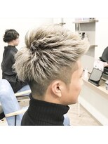 エルマーク(L-MARK) ホワイトティカラー×カット【L-MARK,大阪,寝屋川,香里園】