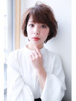 オーシャン(Ocean)&nbsp;[OCEAN Hair&Life]アンニュイカール小顔ひし形丸みショートボブ