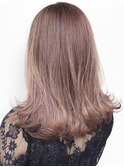 『AUSTIN銀糸町』無造作カール×イルミナカラーハイライトロング