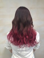 アンククロス 表参道(ANKH CROSS)&nbsp;ガーネットレッドグラデーション