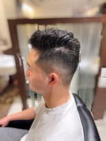 エヌドットバーバー ギンザ(N.BARBER GINZA)&nbsp;サイドパート/バーバースタイル/フェード【銀座】<理容室>