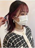 20代30代40代イヤリングカラー耳掛け肩ラインストレート小顔