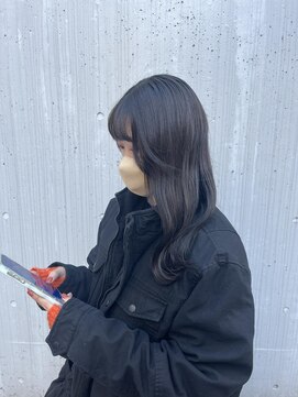 ヨーク(YOKE) 【YOKE】ディープグレー暗髪韓国ヘア2代30代