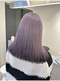 ラベンダーカラー【イルミナカラー、ケアブリーチ】