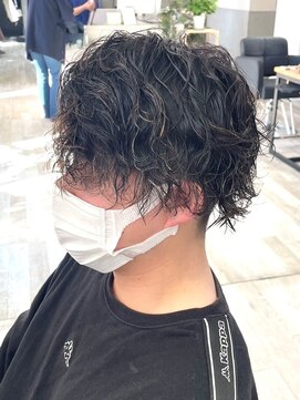 ラッキーヘア 加古川(Lucky Hair) メンズスパイラルパーマ【カドワキ】