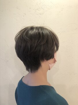 リュクスフォーヘアー アヴェダ(LUXE for hair AVEDA) 40代女性×大人ショート×ハイライト