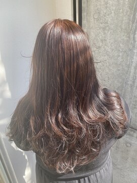 バサ 久米川店(BASSA) 華やかロングレイヤーパーマスタイル/質感再生カラー