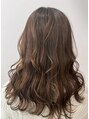 ヘアメイク クリア 本店(hair+make CLEAR) 動きのあるコテ巻きです♪巻き方も丁寧に説明いたします。