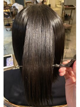 髪質改善と縮毛矯正の専門店 サンティエ(scintiller) 【髪質改善】弱酸性縮毛矯正