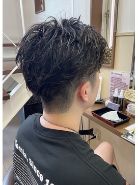 コアフィールフィス(COIFFURE fils) 【見附　今町】スパイラルパーマ　濡れ感パーマ