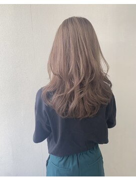 アオアクア バイ グルグル 小岩店(ao akua by GULGUL) ダブルカラー×シルバーミルクティー　小岩