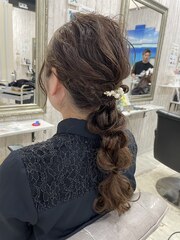 編みおろし◇ヘアセット