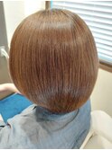 結べるボブ　大人ショートボブ　髪質改善