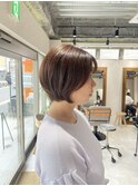 【ADORE横浜】ショートボブ×明るめブラウン
