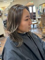 プリモ ココ 鍋島店(Primo coco.)&nbsp;ミディアムレイヤー/韓国風巻き