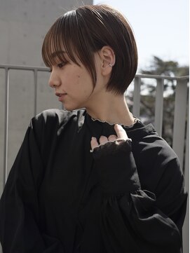 ヘアーアンドアート ルミナ(HAIR&ART LUMINA) 【亀井大旗】マッシュショート×前髪あり20代30代40代