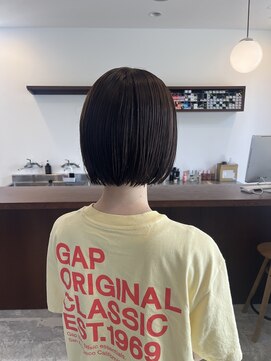 ビーヒアナウ 野々市市役所前店(BE HERE NOW N゜04) ぷつっとボブ