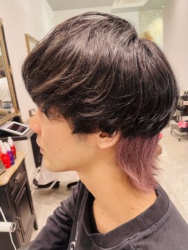 ガレリアエレガンテ 西尾店(GALLARIAElegante) メンズウルフ×インナーパープル