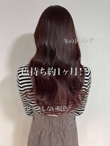リコ ヘアアンドリラクゼーション 名駅店(LICO HAIR＆RELAXATION)&nbsp;【LICO】色持ちのいいピンクブラウンカラーbyコモト ハルキ