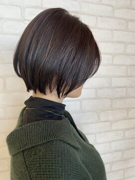 ビス ヘア アンド ビューティー 西新井店(Vis Hair＆Beauty) 20代30代大人可愛い小顔ショートボブ前下がりショートハイライト