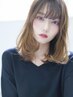 カット＋ケアカラー＋ナノスチーム3stepハホニコトリートメント￥7900