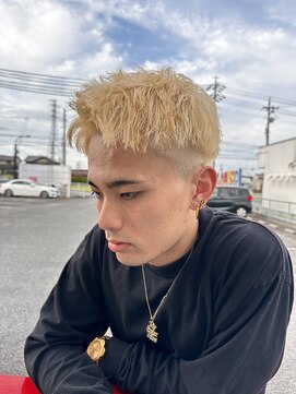 ハピネス 泊店(happiness) 金髪ショート