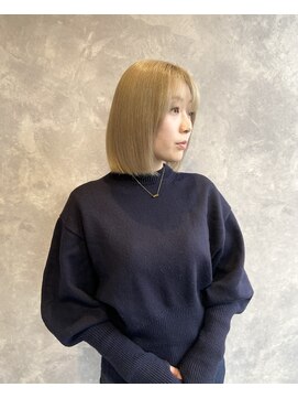 ザラフター ザブリーチ 新下関(the laughter/The bleach) ミルクティー×ボブ