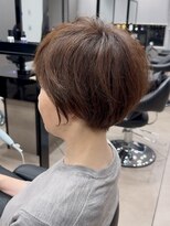 ハルキ ミナト ジャパン オオサカ(HARUKI MINATO japan OSAKA)&nbsp;40代50代60代白髪マッシュショートボブ大人美人くびれ髪質改善