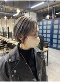 デザインカラー_バレイヤージュ_くびれショート
