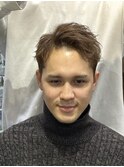 海外風フェザーショート