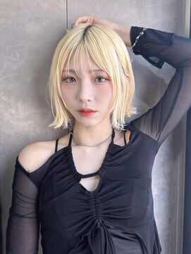 トルネード(TORNADO) ハイトーンボブ 韓国ボブ くびれボブ 外ハネボブ s227