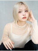 大人可愛い20代30代/髪質改善/ブリーチ/レイヤーカット340