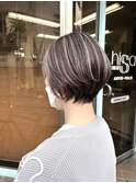 「RYOKO」304050代 大人ハンサムショート×エアリーカラー