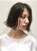 ボブ /外ハネボブ /簡単スタイリング /イメチェン /ぱっつん