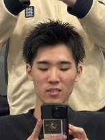 ガオプロデュースバイレボ(gao produced by revo)&nbsp;メンズショート/アップバング/短髪/ツーブロック/ビジネス/学生