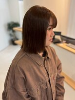 エトワ(ETOWA) 髪質改善カラー/艶髪/ミディアムレイヤー