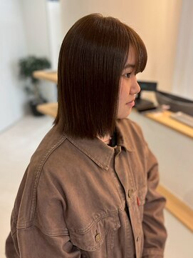 エトワ(ETOWA) 髪質改善カラー/艶髪/ミディアムレイヤー