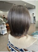 切りっぱなしボブ