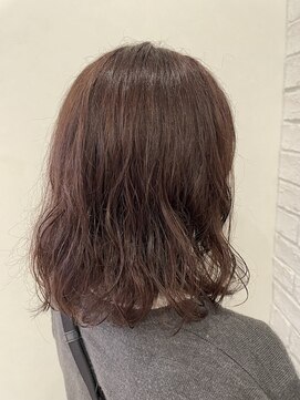 ハナ ビューティーヘアー(hana.) くすみラベンダーグレージュ