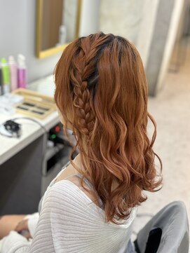 ヘアアレンジメント ボガスティーズ 川崎店(Hair arrangement Vogusty's) 【ベーシックヘア】編みたらし