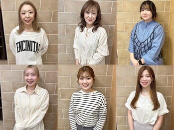 チップタップ 清瀬店(tip top)の写真/女性目線での提案で理想のスタイルに◇女性ならではの髪のお悩みも相談しやすく、初めての方も安心♪