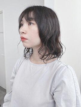 モリオ(morio) ＊ゆるふわパーマボブウェーブニュアンスパーマ大人ボブパーマ