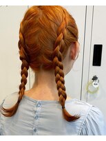 アグ ヘアー ショコラ梅田2号店(Agu hair chocolat)&nbsp;オレンジカラー
