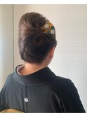 留袖ヘアセット